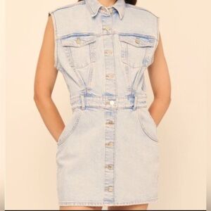 NWT Jean button down dress